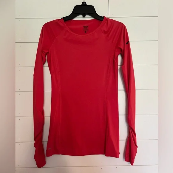 Nike Pro Fitted Long Sleeve Tee - Picture 1 of 2